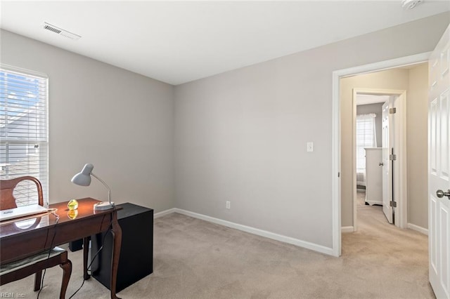 513 Simpson Ln, Chesapeake, VA 23323 - office with light carpet and baseboards