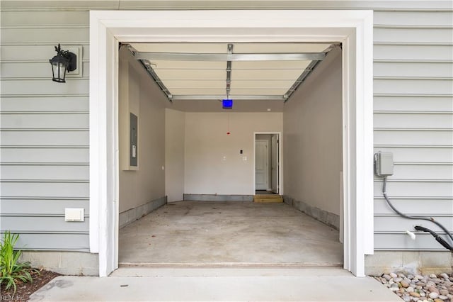 613 Freeman Dr, Hampton, VA 23666 - garage with electric panel