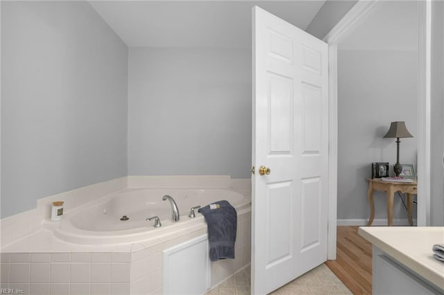28111 Harbor Rd, Melfa, VA 23410 - bathroom featuring a jetted tub