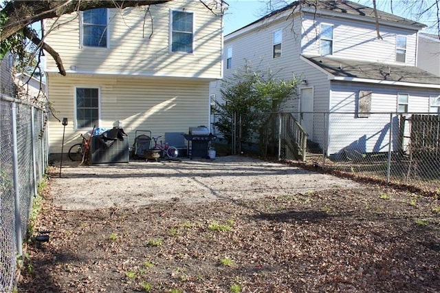 1307 Hibie St, Norfolk, VA 23523 - rear view of property with a fenced backyard