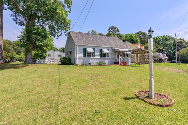 8284 Fernwood Dr, Norfolk, VA 23518 - view of front facade with brick siding