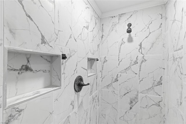 1250 27th St, Newport News, VA 23607 - bathroom view of a marble finish shower
