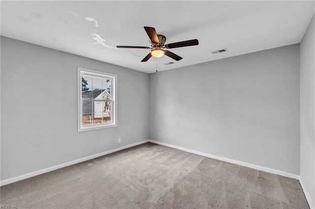 2728 Sewells Point Rd, Norfolk, VA 23513 - carpeted spare room with a ceiling fan and baseboards