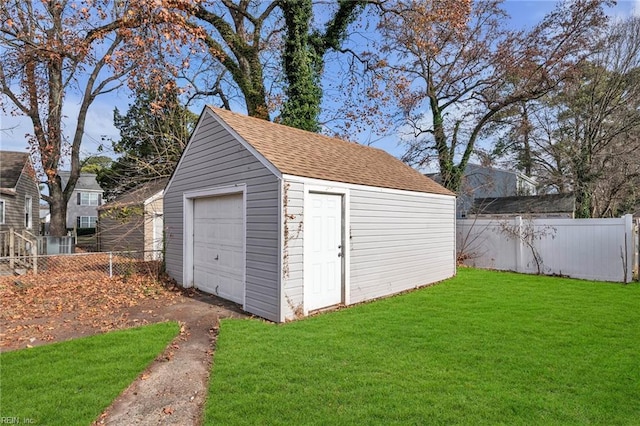 2728 Sewells Point Rd, Norfolk, VA 23513 - detached garage featuring driveway