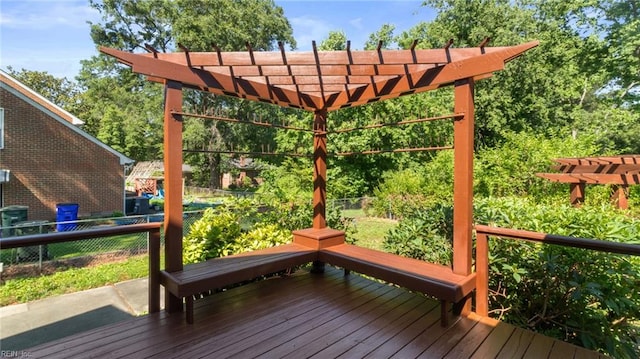7371 Kirby Cres, Norfolk, VA 23505 - view of deck