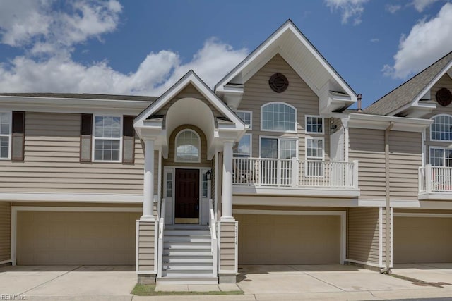 3914 Van Ness Dr, Virginia Beach, VA 23462 - view of front of home with an attached garage and concrete driveway