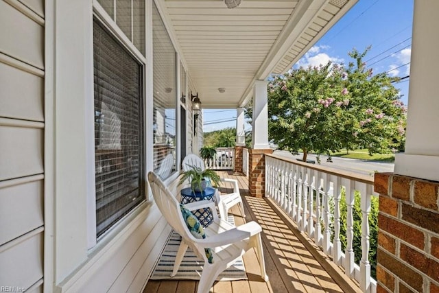 2512 E Ocean View Ave Unit A, Norfolk, VA 23518 - view of covered porch
