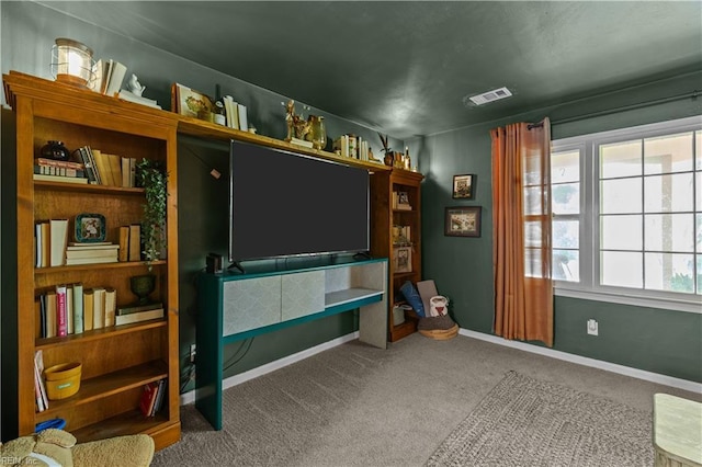 6110 Lyndhurst Ave, Norfolk, VA 23502 - carpeted living area featuring baseboards