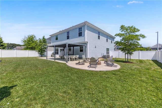 1328 Andreas Ln, Chesapeake, VA 23322 - rear view of property with a patio area and cooling unit