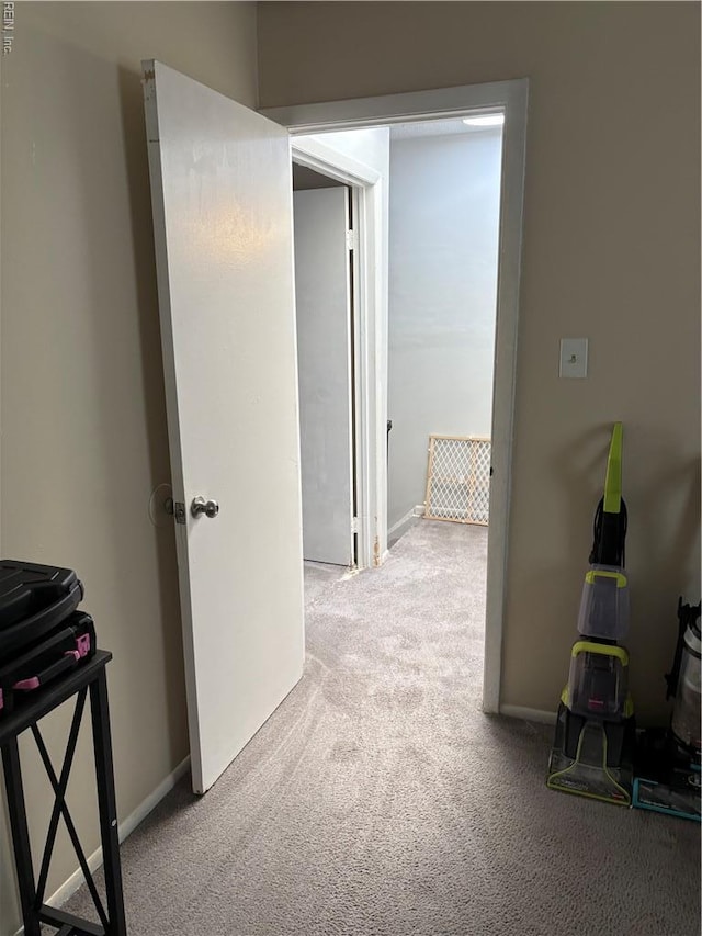 3684 Windmill Dr, Virginia Beach, VA 23453 - hall with carpet floors and baseboards