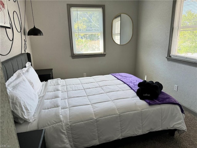 1628 Bourbon Ave, Norfolk, VA 23509 - carpeted bedroom featuring a textured wall