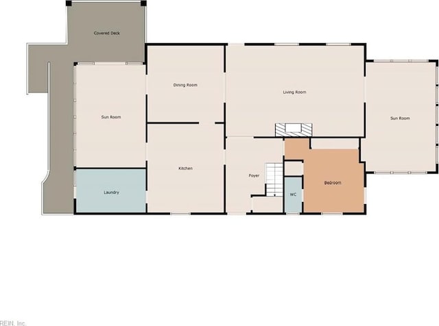 7320 Shirland Ave, Norfolk, VA 23505 - property floor plan