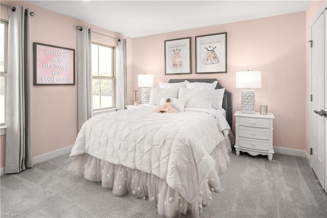 1129 Egret Ln, Suffolk, VA 23434 - bedroom featuring light colored carpet and baseboards