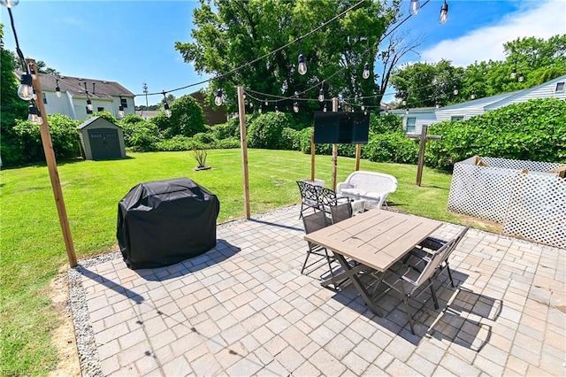 104 Hodges Manor Rd, Portsmouth, VA 23701 - view of patio / terrace with outdoor dining space and area for grilling