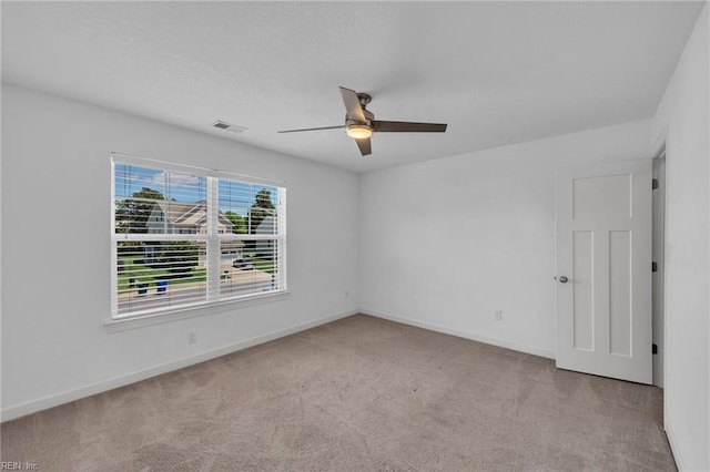 208 Mayberry Ct, Newport News, VA 23601 - carpeted empty room with a ceiling fan and baseboards