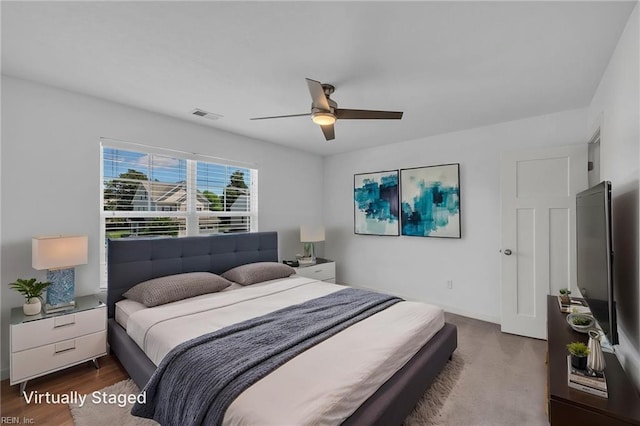 208 Mayberry Ct, Newport News, VA 23601 - bedroom with a ceiling fan and baseboards