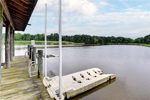 103 Acacia Ct, Williamsburg, VA 23185 - dock featuring a water view