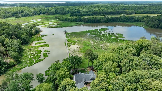 103 Acacia Ct, Williamsburg, VA 23185 - view of property location with a large body of water and a forest