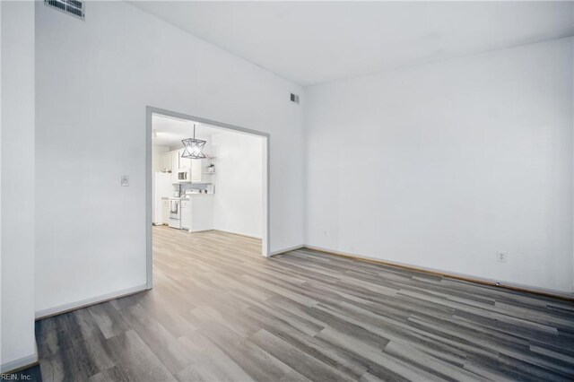 610 Barberton Dr, Virginia Beach, VA 23451 - empty room featuring wood finished floors and baseboards
