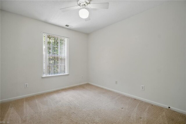 610 Barberton Dr, Virginia Beach, VA 23451 - unfurnished room with carpet flooring, baseboards, and a ceiling fan