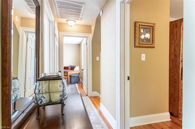 200 Ferguson Ave, Newport News, VA 23601 - hallway with light wood-style flooring and baseboards