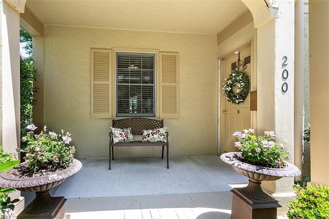200 Ferguson Ave, Newport News, VA 23601 - property entrance featuring stucco siding