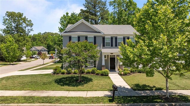 3001 Ravine Gap Dr, Suffolk, VA 23434 - view of front of house with a front lawn