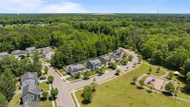 3001 Ravine Gap Dr, Suffolk, VA 23434 - view of property location with a forest and nearby suburban area