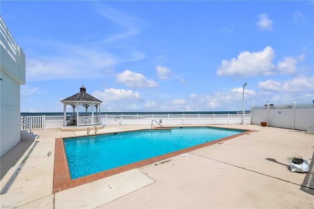 3556 Shore Dr Unit 704, Virginia Beach, VA 23455 - community pool with a gazebo and a patio