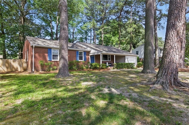 4009 Forresthills Dr, Portsmouth, VA 23703 - view of front of house with brick siding