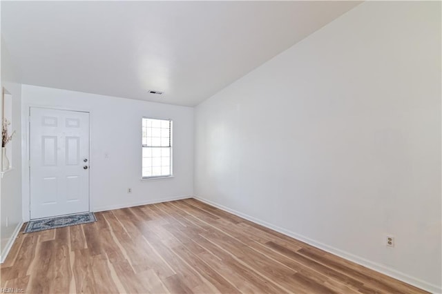 443 Peregrine St, Virginia Beach, VA 23462 - foyer entrance featuring light wood-type flooring and baseboards