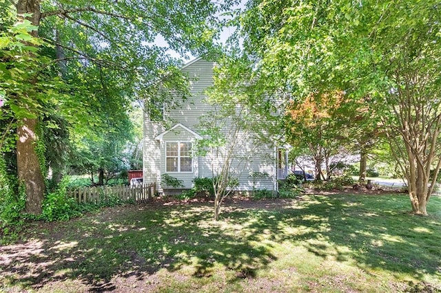 1209 Willow Creek Ct, Chesapeake, VA 23321 - view of yard