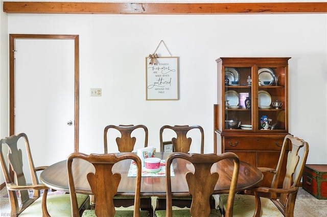 3408 Waterview Rd, Toano, VA 23168 - view of carpeted dining space