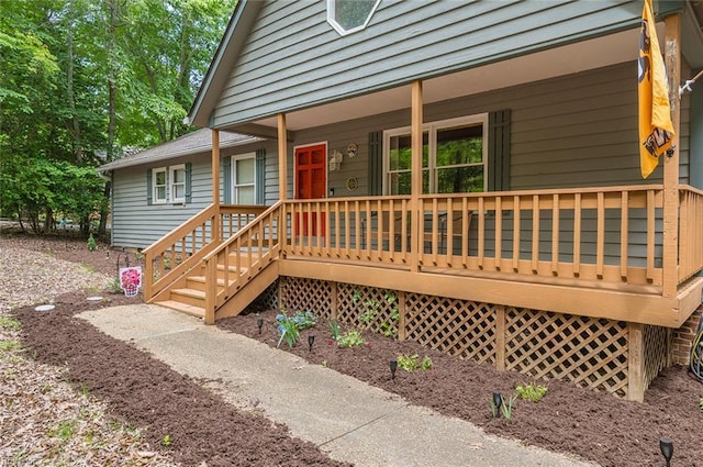 3408 Waterview Rd, Toano, VA 23168 - entrance to property featuring a porch