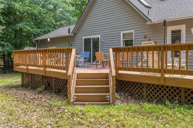 3408 Waterview Rd, Toano, VA 23168 - view of deck