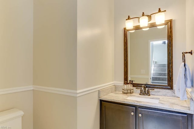 2825 Ridgeboard Pl, Chesapeake, VA 23323 - bathroom featuring toilet and vanity
