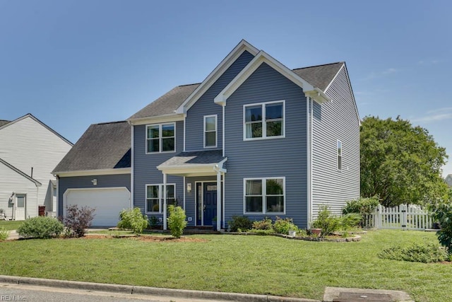 2825 Ridgeboard Pl, Chesapeake, VA 23323 - traditional-style home with a garage