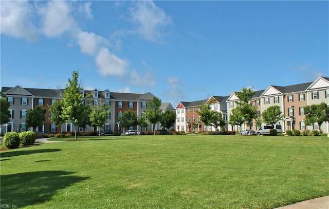 233 Verde St, Virginia Beach, VA 23462 - view of home's community featuring a residential view and a lawn
