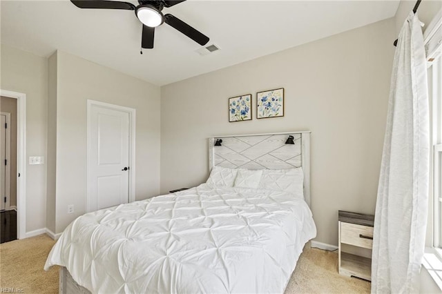 1925 Dale Greene Pl, Virginia Beach, VA 23456 - bedroom featuring carpet floors, baseboards, and ceiling fan