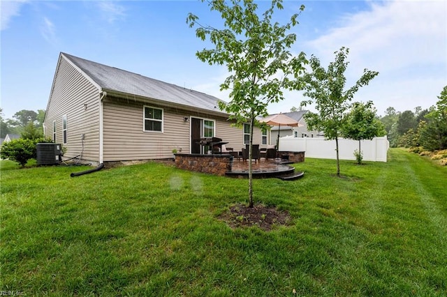 200 Quaint Ridge Rd, Williamsburg, VA 23188 - back of house featuring cooling unit and a patio