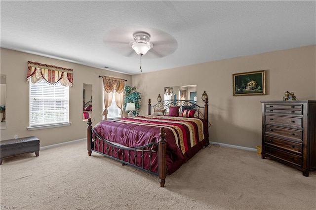 331 Fountain Way Unit 66, Hampton, VA 23666 - carpeted bedroom with baseboards and a ceiling fan