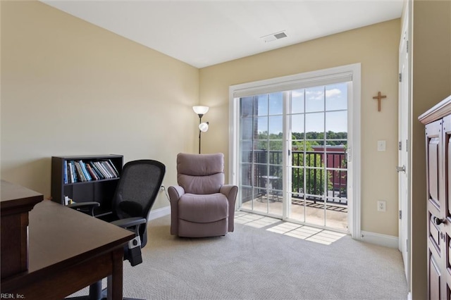 5414 Foundation St, Williamsburg, VA 23188 - carpeted office space featuring baseboards