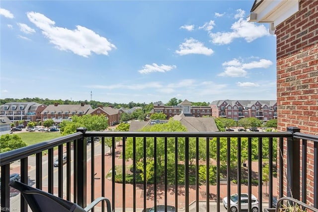 5414 Foundation St, Williamsburg, VA 23188 - balcony featuring a residential view