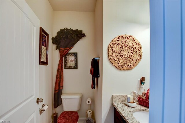 101 Utah St, Portsmouth, VA 23701 - half bathroom featuring toilet and vanity
