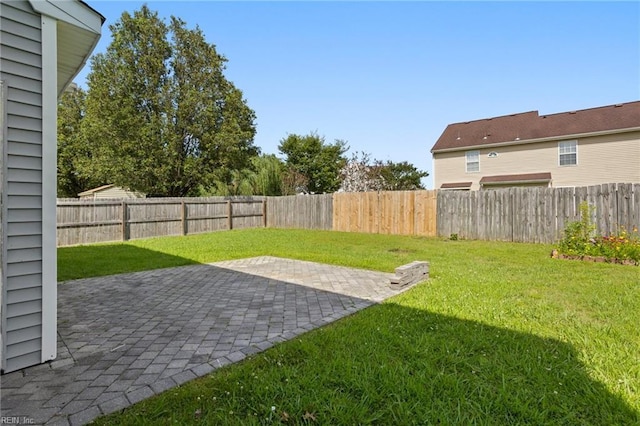 405 Millwright Way, Chesapeake, VA 23323 - view of yard featuring a patio area