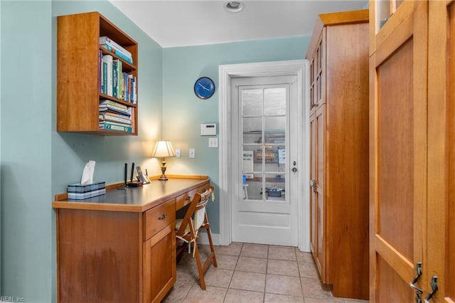 6052 Newport Cres, Norfolk, VA 23505 - home office with light tile patterned floors