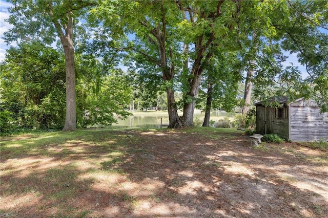 6052 Newport Cres, Norfolk, VA 23505 - view of yard with a water view