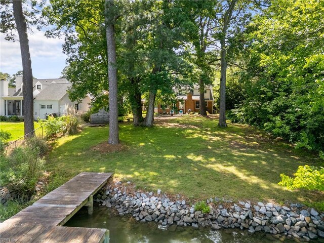 6052 Newport Cres, Norfolk, VA 23505 - view of dock area