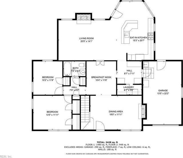 6052 Newport Cres, Norfolk, VA 23505 - property floor plan
