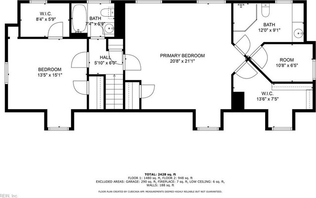 6052 Newport Cres, Norfolk, VA 23505 - floor plan / room layout